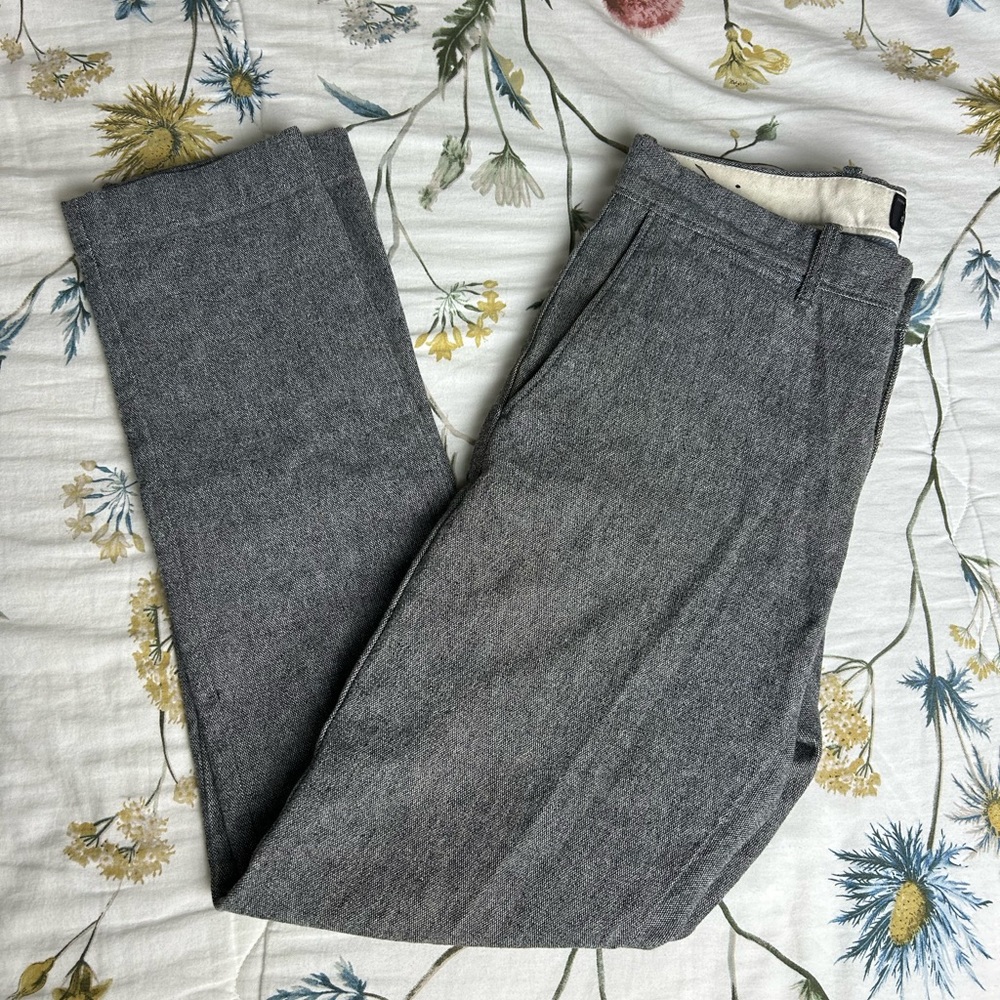 J. Crew Men’s 484 Slim-fit Stretch Chino Pant 28x30 Grey